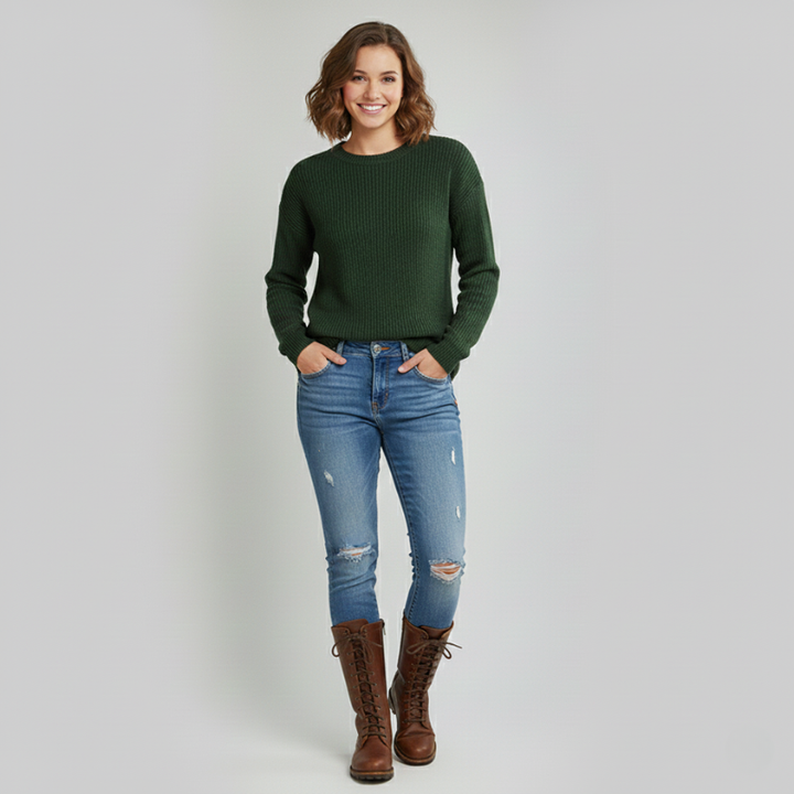 Emma | Leather Lace-Up Boots for Women