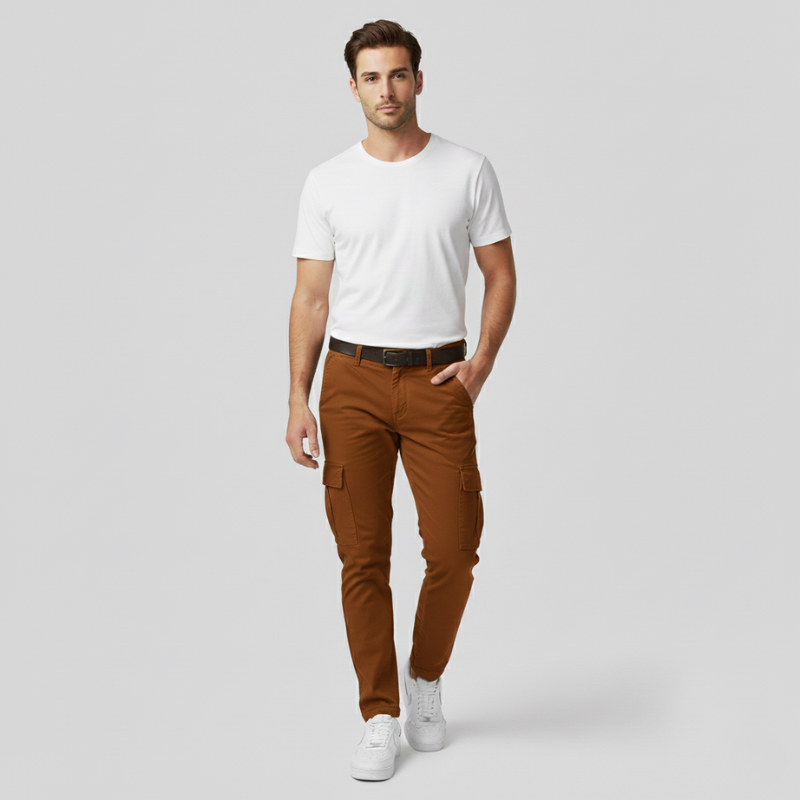Owen | Men's Relaxed Fit Cargo Trousers