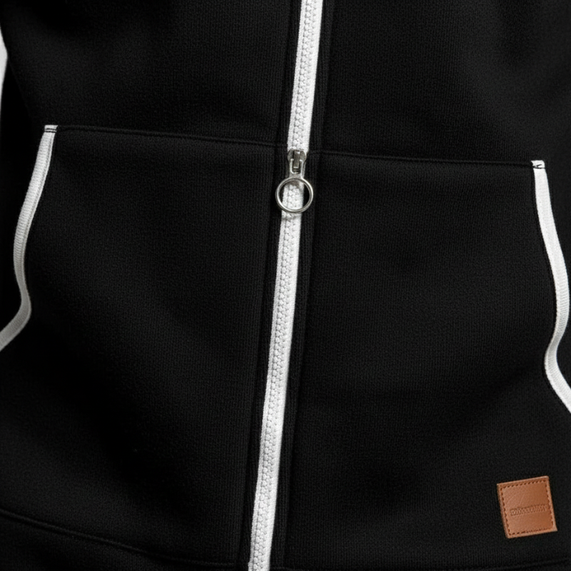 Liam | Hooded Fleece Jumpsuit for Men