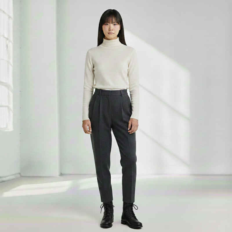 Emma | Leather Lace-Up Boots for Women