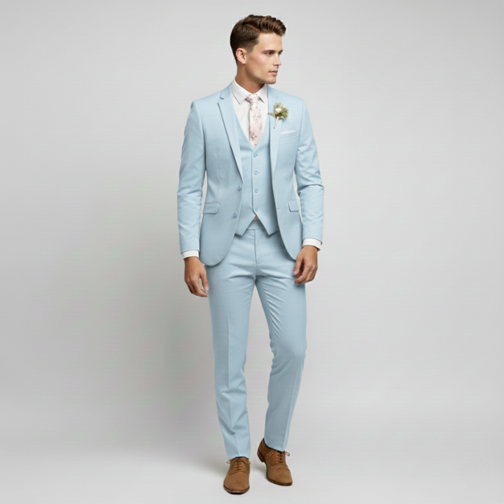 Julian | Wool Blend Three-Piece Suit for Men