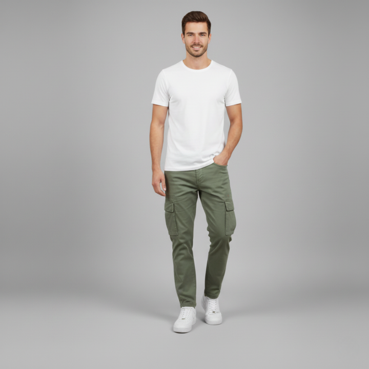 Owen | Men's Relaxed Fit Cargo Trousers