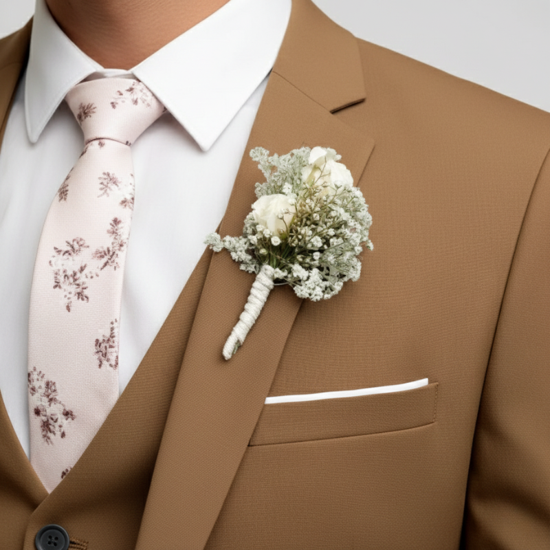 Julian | Wool Blend Three-Piece Suit for Men