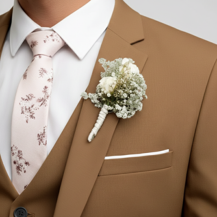 Julian | Wool Blend Three-Piece Suit for Men