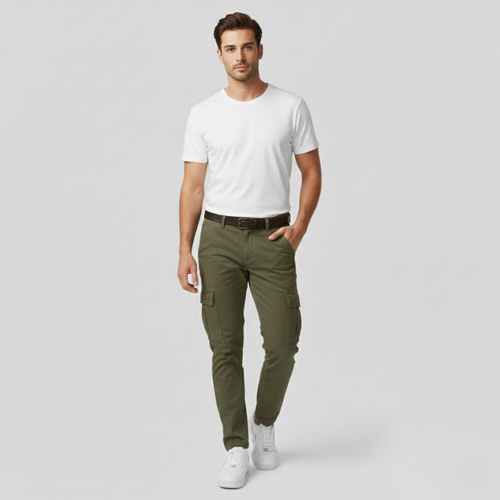 Owen | Men's Relaxed Fit Cargo Trousers