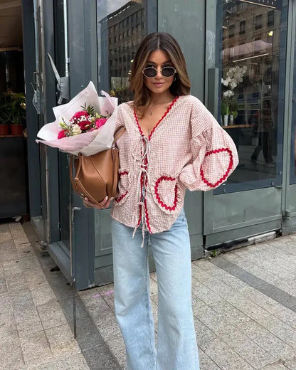 Alliah Heart Top | Stylish Women’s Casual Top