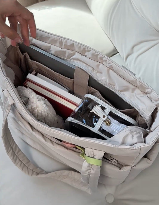Lovy Puffer Bag | Lightweight Quilted Women’s Tote Bag