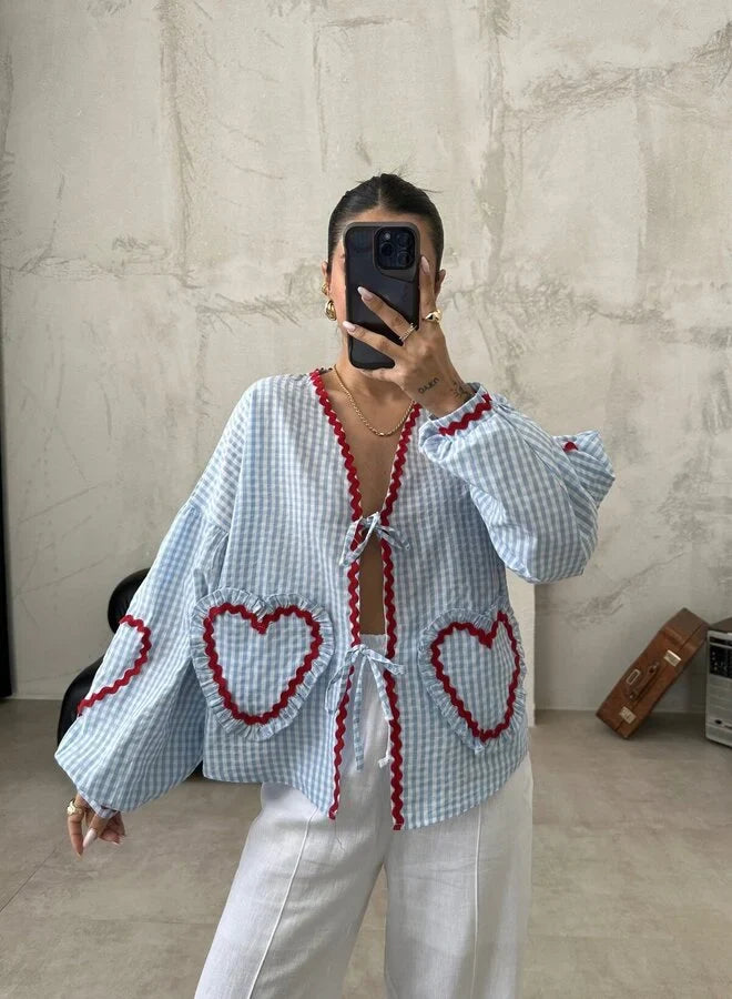 Alliah Heart Top | Stylish Women’s Casual Top