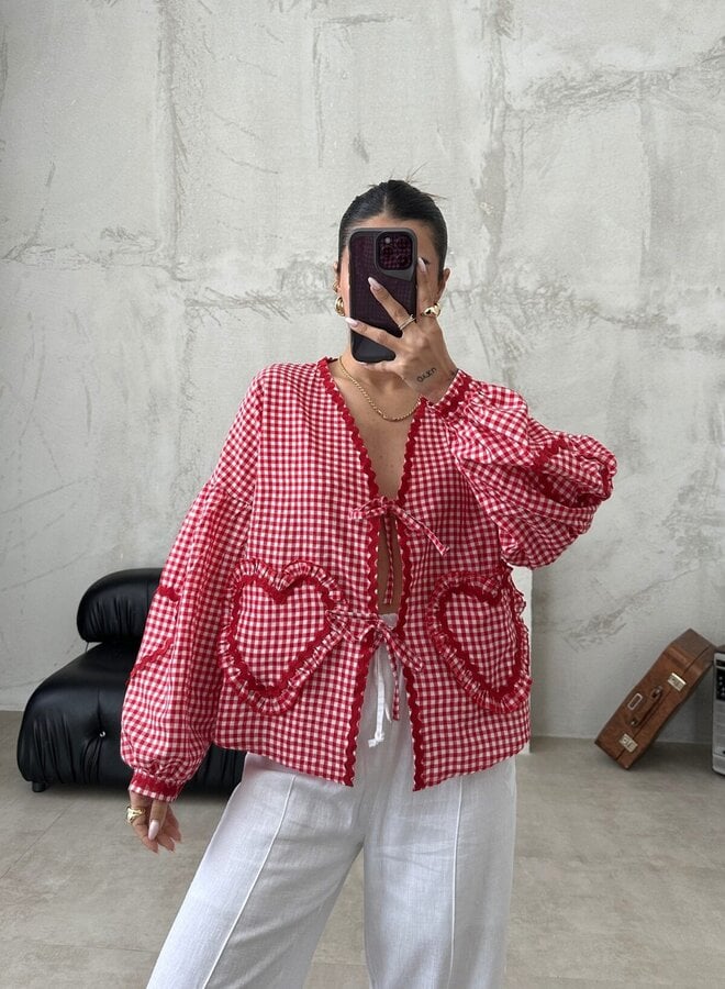 Alliah Heart Top | Stylish Women’s Casual Top