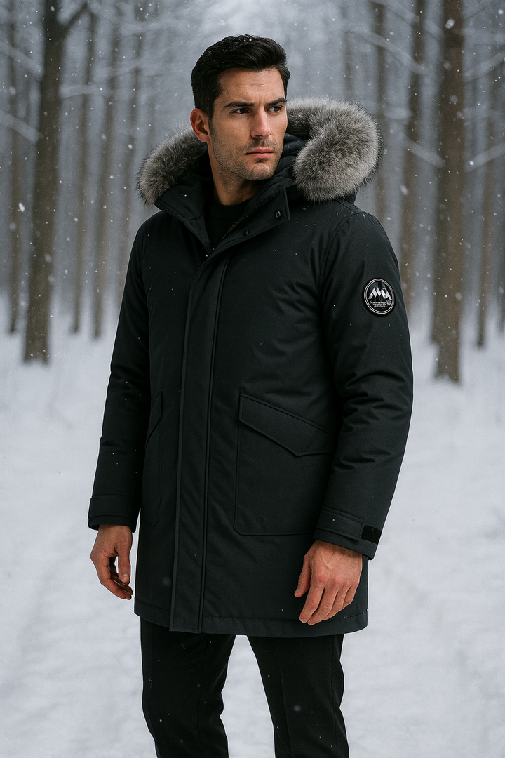 Mason| Windproof insulated winter parka for men