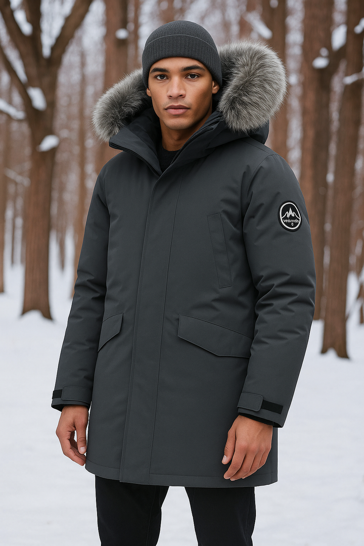 Mason| Windproof insulated winter parka for men